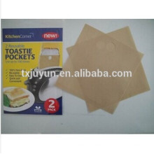 Mess Free Reusable Toaster Bags, Enjoy the Hot Sandwich You Love